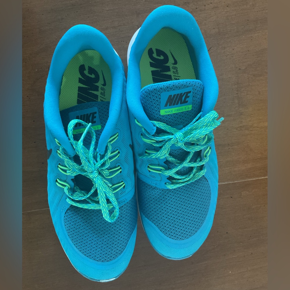 Nike Free 5.0 in Lagoon Blue